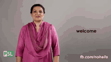 Welcome Pakistan Sign Language GIF - Welcome Pakistan Sign Language Nsb GIFs