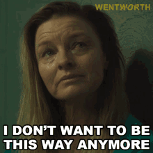 I Dont Want To Be This Way Anymore Karen Proctor GIF - I Dont Want To Be This Way Anymore Karen Proctor Wentworth GIFs