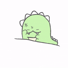 dinosaur cute animal green think dinosaur cute animal green think