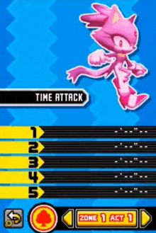 Sonic Rush Time Attack GIF