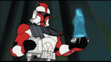 holograme clonetrooper obi wan star wars
