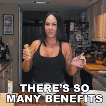 Theres So Many Benefits Mariah Milano GIF - Theres So Many Benefits Mariah Milano Dinner With Mariah GIFs