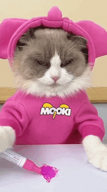 Coloring The Paper Puff GIF - Coloring The Paper Puff Meow Chef GIFs
