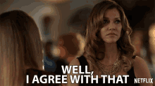 Well I Agree With That Tricia Helfer GIF - Well I Agree With That Tricia Helfer Charlotte GIFs