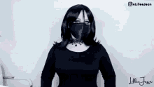 Goth Mavis GIF - Goth Mavis Mask GIFs
