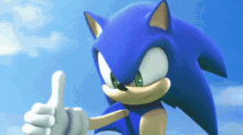 Sonic Thumbs GIF - Sonic Thumbs Up GIFs