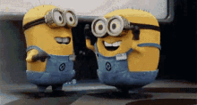 My Reaction To One Direction. GIF - Despicable Me Minions Excited GIFs
