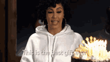 This Is The Best Gift Ever Queen Naija GIF - This Is The Best Gift Ever Queen Naija Released GIFs