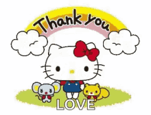 Thank You Hello Kitty GIF - Thank You Hello Kitty GIFs
