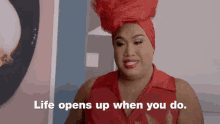 Open Up GIF - Life Opens Up When You Do Life Open Up GIFs