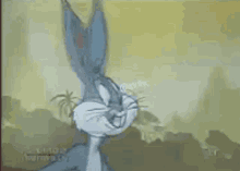 Bugs Bunny Make Face GIF