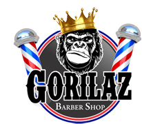 Gorilaz Gorilaz Barber Sticker - Gorilaz Gorilaz Barber Gorilaz Barber Shop Stickers