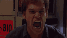 Dexter Rage GIF - Dexter Michael Hall Shout GIFs