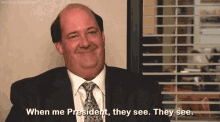 The Office President GIF