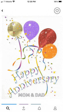 Happy Anniversary Mom And Dad GIF