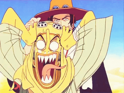 Ace One Piece GIF - Ace One Piece Funny - Discover & Share GIFs