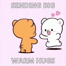 Milk And Mocha Bear Hug GIF - Milk And Mocha Bear Hug Warm Hug GIFs