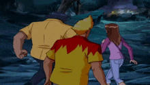 Scared Feared GIF - Scared Feared Java The Caveman GIFs