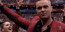 Robbie Williams Rock Dj GIF - Robbie Williams Rock Dj Angels GIFs