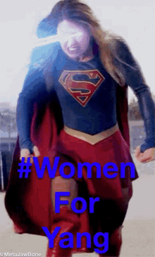 Women For Yang Women4yang GIF - Women For Yang Women4yang Supergirl GIFs