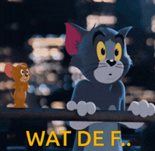 Wtf Tom And Jerry GIF