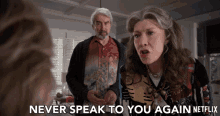 Never Speak To You Again Sam Waterston GIF - Never Speak To You Again Sam Waterston Sol GIFs