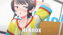 Hi Knox Hololive GIF - Hi Knox Hololive Oozora Subaru GIFs