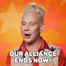 Our Alliance Ends Now Jimbo GIF - Our Alliance Ends Now Jimbo Rupaul’s Drag Race All Stars GIFs