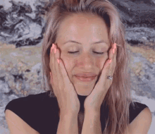 Pressing The Face Freshness GIF