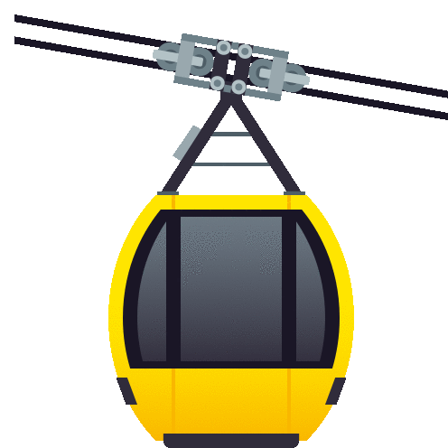 Aerial Tramway Travel Sticker - Aerial Tramway Travel Joypixels Stickers