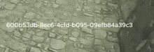a brick wall with the numbers 600b53db-8ec6-4cfd-b095-09efb84a39c3