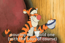 Pour One Out Pour One Out For The Homies Gif GIF - Pour One Out Pour One Out For The Homies Gif Tigger GIFs