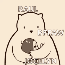 Bear Hug Raul GIF - Bear Hug Raul Jocelyn GIFs