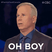 Oh Boy Gerry Dee GIF - Oh Boy Gerry Dee Family Feud Canada GIFs