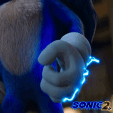 Clenching Fist Sonic GIF