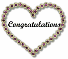 Congrats Congratulations GIF - Congrats Congratulations Heart GIFs
