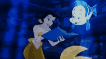 Belle Mermaid GIF - Belle Mermaid Disney GIFs