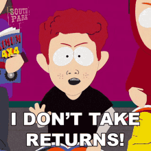 I Dont Take Returns Scott Tenorman GIF - I Dont Take Returns Scott Tenorman South Park GIFs