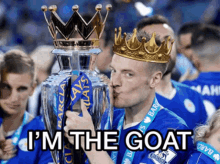 vardy jamie leicester city trophy vardy party