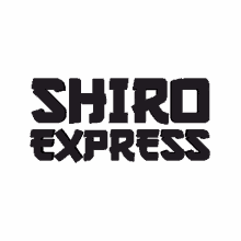 shiro shiro express logo 3d logo rotating