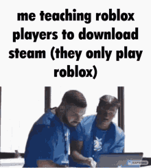 Roblox Steam GIF - Roblox Steam Drake Teaching GIFs