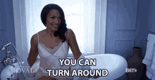 You Can Turn Around Kron Moore GIF - You Can Turn Around Kron Moore Victoria Franklin GIFs