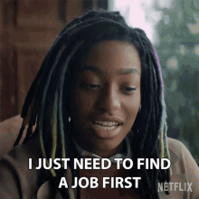 I Just Need To Find A Job First Rose Walker GIF - I Just Need To Find A Job First Rose Walker Vanesu Samunyai GIFs
