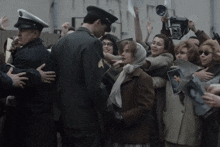 Elvis Saying Goodbye To Priscilla As Lots Of His Fans Are Behind Her Priscilla Film GIF - Elvis Saying Goodbye To Priscilla As Lots Of His Fans Are Behind Her Priscilla Film Priscilla GIFs