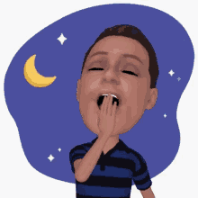 aiangee aian aianito night time yawn