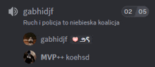 gabhidjf ruch i policja to niebieska koalicja gabhidjf mvp + koehsd