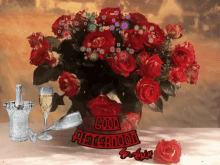 Good Afternoon Flowers GIF - Good Afternoon Flowers Sparkle GIFs