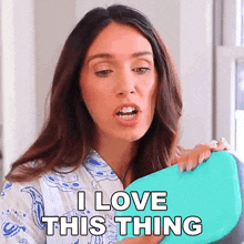 I Love This Thing Shea Whitney GIF - I Love This Thing Shea Whitney I Adore This Thing GIFs