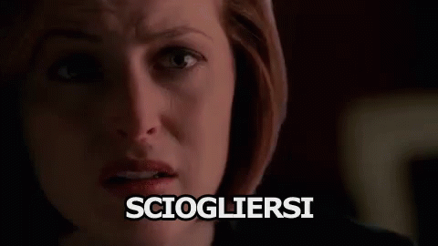 Sciogliere Sciogliersi Dana Scully X Files GIF - Melt Liquefy Dana ...