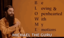 Michael The Guru Blow Me GIF - Michael The Guru Blow Me Quote GIFs